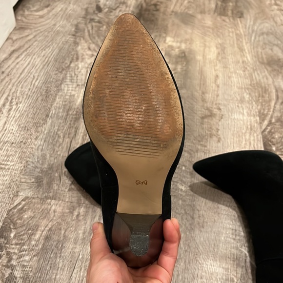 Something Navy Slouchy Suede Boots - Picture 4 of 7